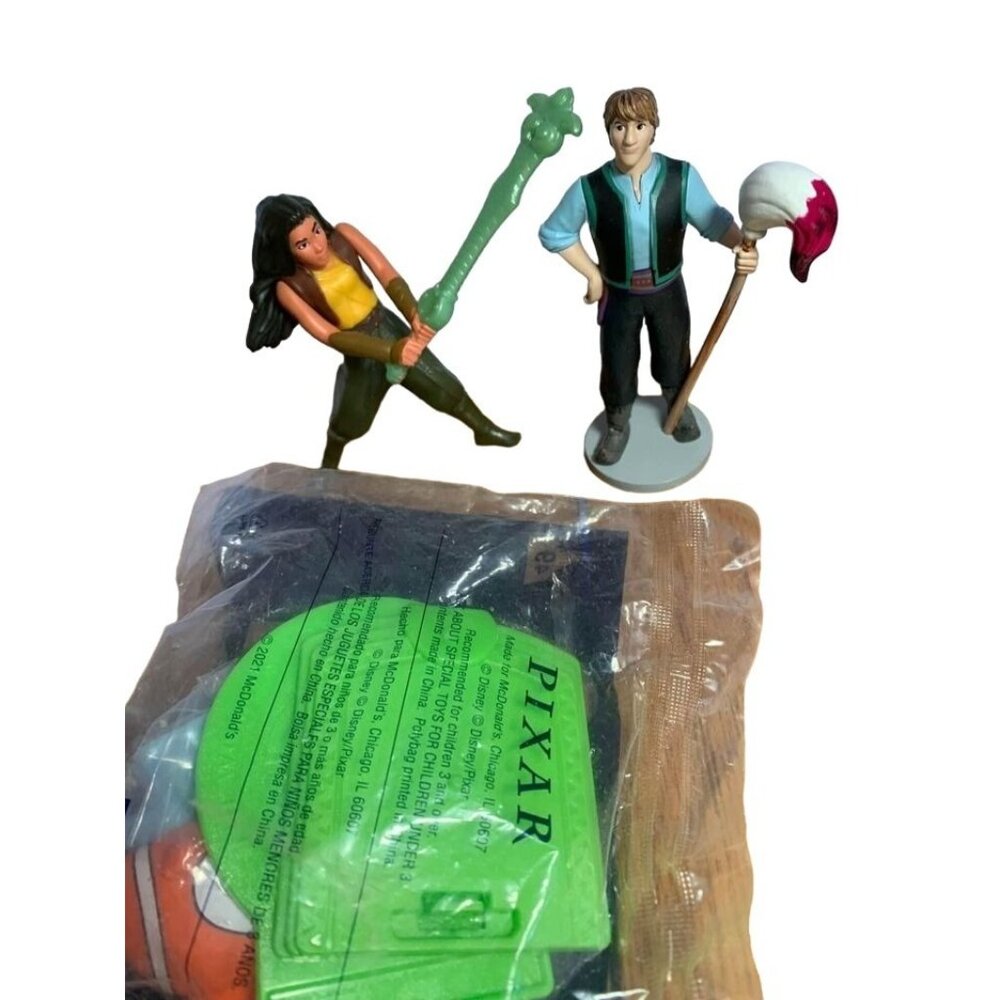 Disney Frozen & Nemo McDonalds Toy Figures 3 Pcs Collectible Lot